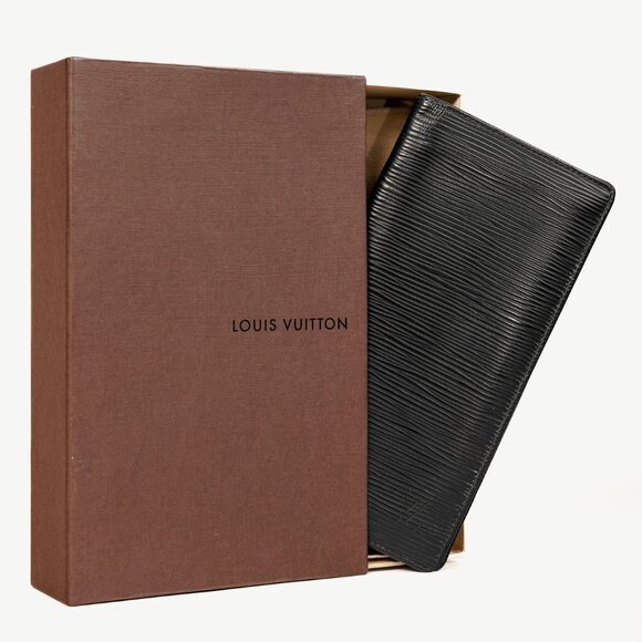 Louis Vuitton Brazza Black Epi Leather Wallet - Picture 9 of 9